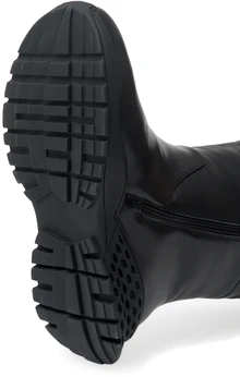 Женские черные сапоги Ascalini (Евромех)