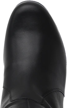 Женские черные полусапоги Janita (Натуральный мех)