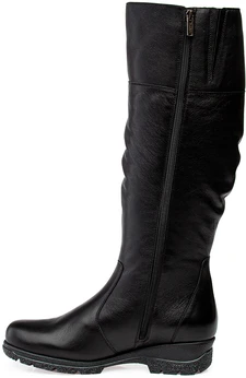 Женские черные сапоги Janita (Натуральный мех)