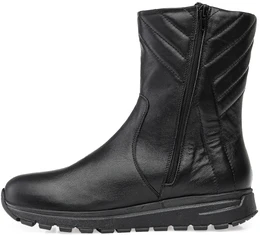 Женские черные полусапоги Romer (Натуральный мех)