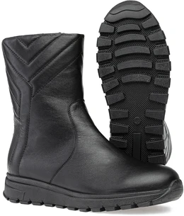 Женские черные полусапоги Romer (Натуральный мех)