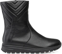 Женские черные полусапоги Romer (Натуральный мех)