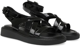 Женские черные босоножки Baden