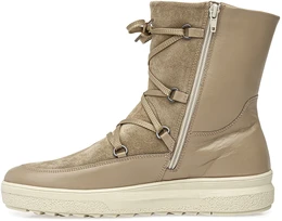 Женские бежевые полусапоги Romer (Натуральный мех)