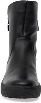 Женские черные полусапоги Romer (Натуральный мех)