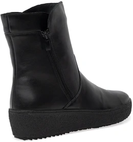 Женские черные полусапоги Romer (Натуральный мех)