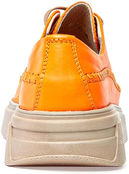 Женские оранжевые полуботинки Shoiberg