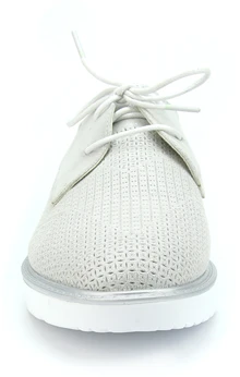 Женские серебряные полуботинки Tofa