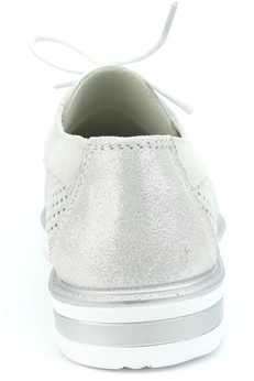 Женские серебряные полуботинки Tofa