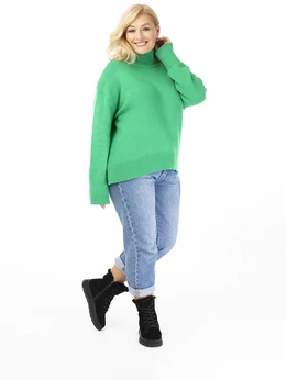 Женские черные ботинки Baden (Натуральная шерсть)