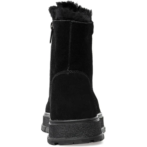 Женские черные ботинки Baden (Натуральная шерсть)