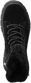 Женские черные ботинки Baden (Натуральная шерсть)