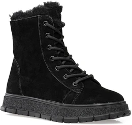 Женские черные ботинки Baden (Натуральная шерсть)