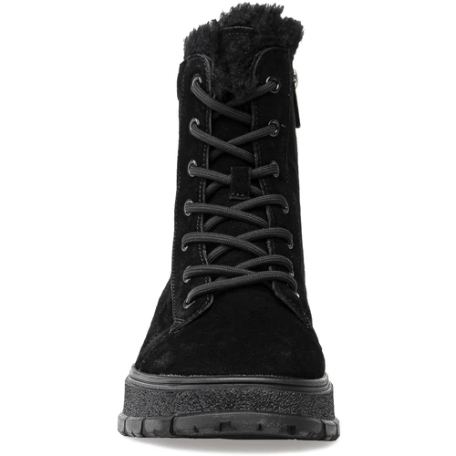 Женские черные ботинки Baden (Натуральная шерсть)