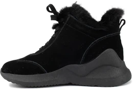 Женские черные ботинки Berkonty (Искусственный мех)