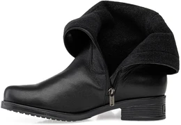 Женские черные сапоги Janita (Байка)