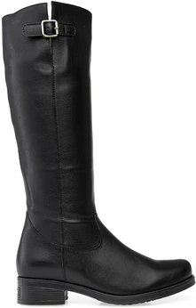 Женские черные сапоги Janita (Байка)