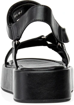 Женские черные босоножки Lavida