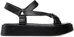 Женские черные босоножки Lavida