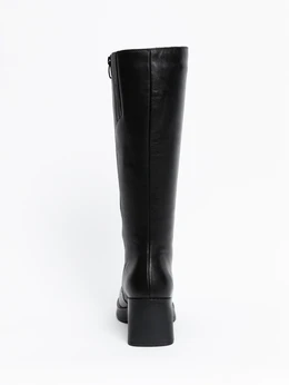 Женские черные сапоги ALEXIA LEVINI (Байка)