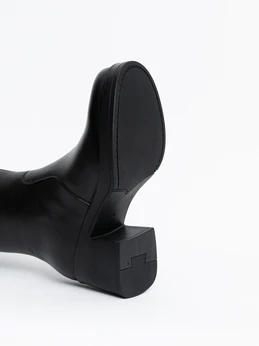 Женские черные сапоги ALEXIA LEVINI (Байка)