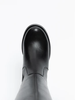 Женские черные сапоги ALEXIA LEVINI (Байка)