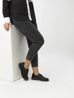 Женские черные полуботинки Baden