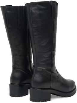 Женские черные сапоги ALEXIA LEVINI (Натуральная шерсть)