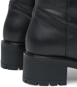 Женские черные сапоги ALEXIA LEVINI (Натуральная шерсть)