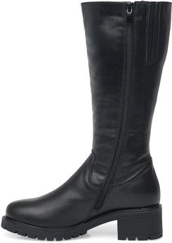 Женские черные сапоги ALEXIA LEVINI (Натуральная шерсть)