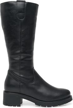 Женские черные сапоги ALEXIA LEVINI (Натуральная шерсть)