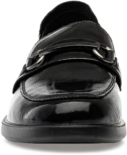 Женские черные лоферы Baden