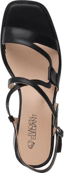 Женские черные босоножки Baden