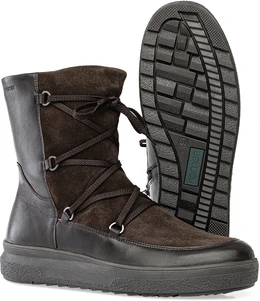 Женские коричневые полусапоги Romer (Натуральный мех)