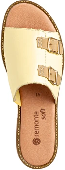 Женские желтые мюли Remonte