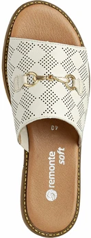 Женские бежевые мюли Remonte