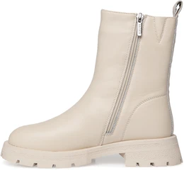 Женские бежевые полусапоги Baden (Натуральная шерсть)