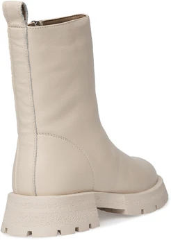 Женские бежевые полусапоги Baden (Натуральная шерсть)