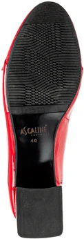 Женские красные туфли Ascalini