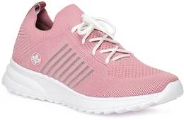 Женские розовые кроссовки Rieker