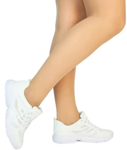 Женские белые кроссовки Francesco Donni