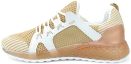 Женские бежевые кроссовки Francesco Donni