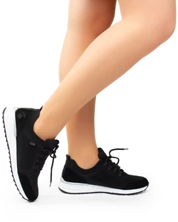 Женские черные кроссовки Rieker