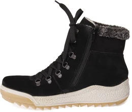 Женские черные ботинки Rieker (Натуральная шерсть)