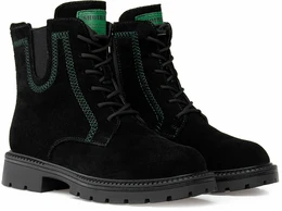 Женские черные ботинки Shoiberg (Натуральная шерсть)