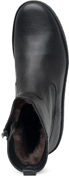 Мужские черные ботинки Romer (Натуральный мех)