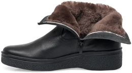 Мужские черные ботинки Romer (Натуральный мех)