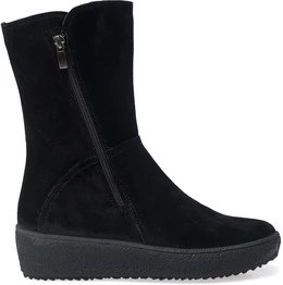 Женские черные полусапоги Romer (Натуральный мех)