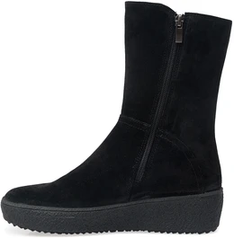 Женские черные полусапоги Romer (Натуральный мех)