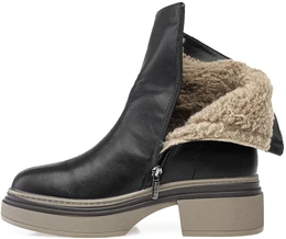 Женские черные ботинки Baden (Натуральная шерсть)